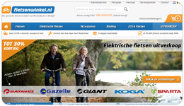 Screenshot Fietsenwinkel.nl