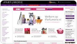 Screenshot iParfumerie.nl