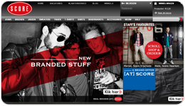 Screenshot Score.nl