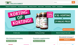 Screenshot Hollandandbarrett.nl