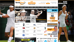 Screenshot TennisDirect.nl