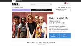 Screenshot ASOS.com