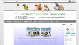 Screenshot OnlineDierenspeciaalzaak.com