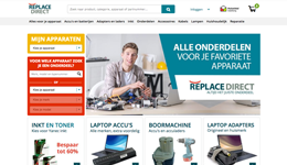 Screenshot Replacedirect.nl
