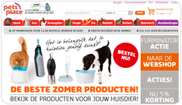 Screenshot PetsPlace.nl